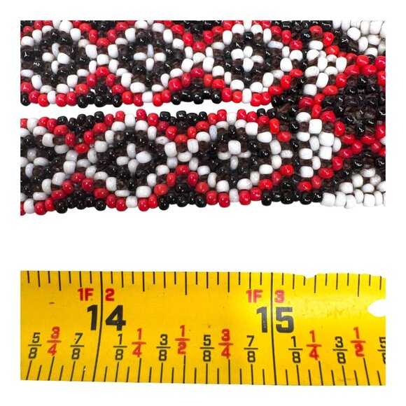 Lot 5 Handcrafted Native American Beaded Jewelry Necklace Bracelets Choker READ - Picture 10 of 12